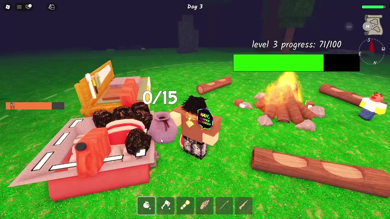 99 gece ormanda hayatta kalabilecek miyim?- roblox 99 night at the forest