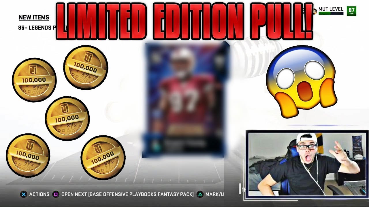 LEGEND BUNDLE OPENING! LIMITED EDITION PULL OH MY GOD! Madden 19 Ultimate Team Pack Opening