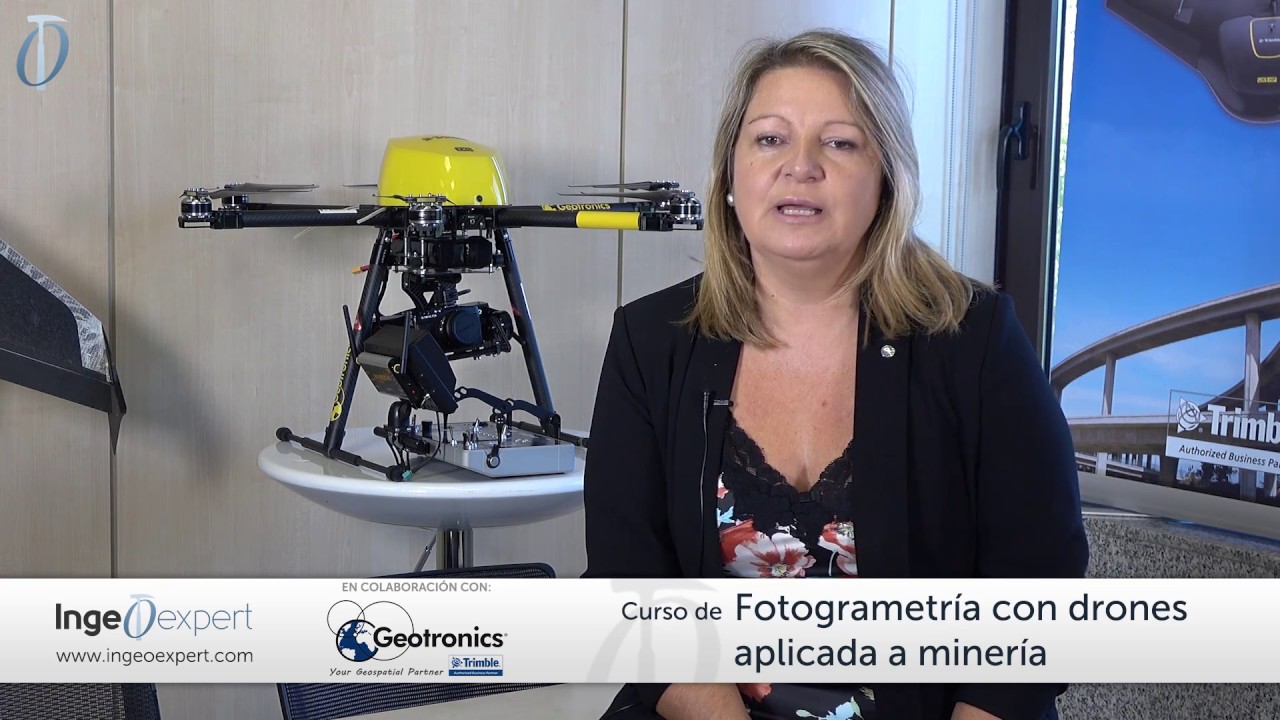 Curso de Fotogrametría con drones aplicada a minería