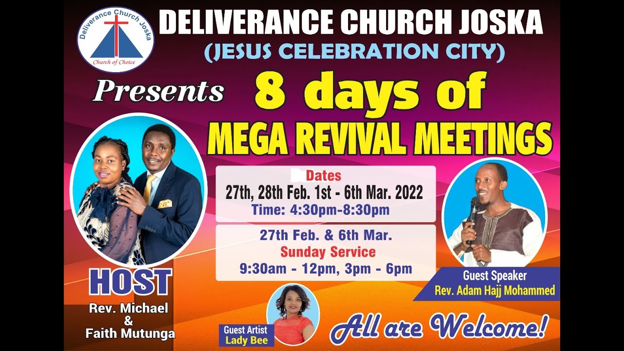Mega Revivals  Day 1 Session 2 With Rev Adam Hajj Mohammed