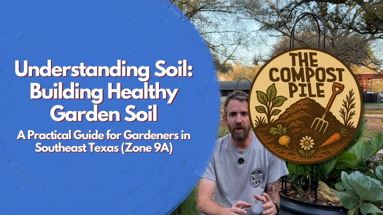 Understanding Soil: Building Healthy Garden Soil - Live Class 10AM