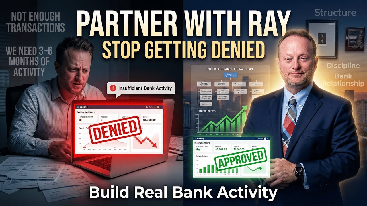 Partner With Ray: Why Banks Deny You for Low Transactions