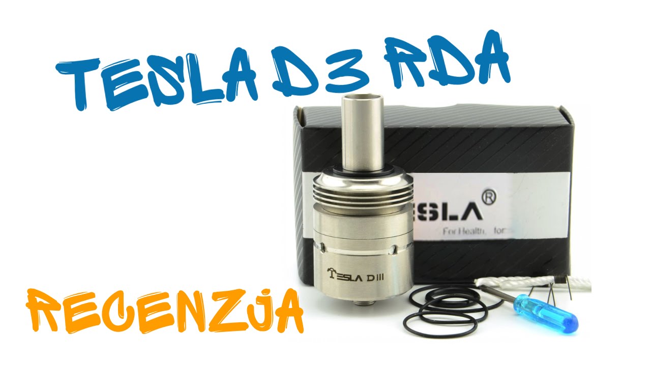 Dripper Tesla DIII RDA - Recenzja