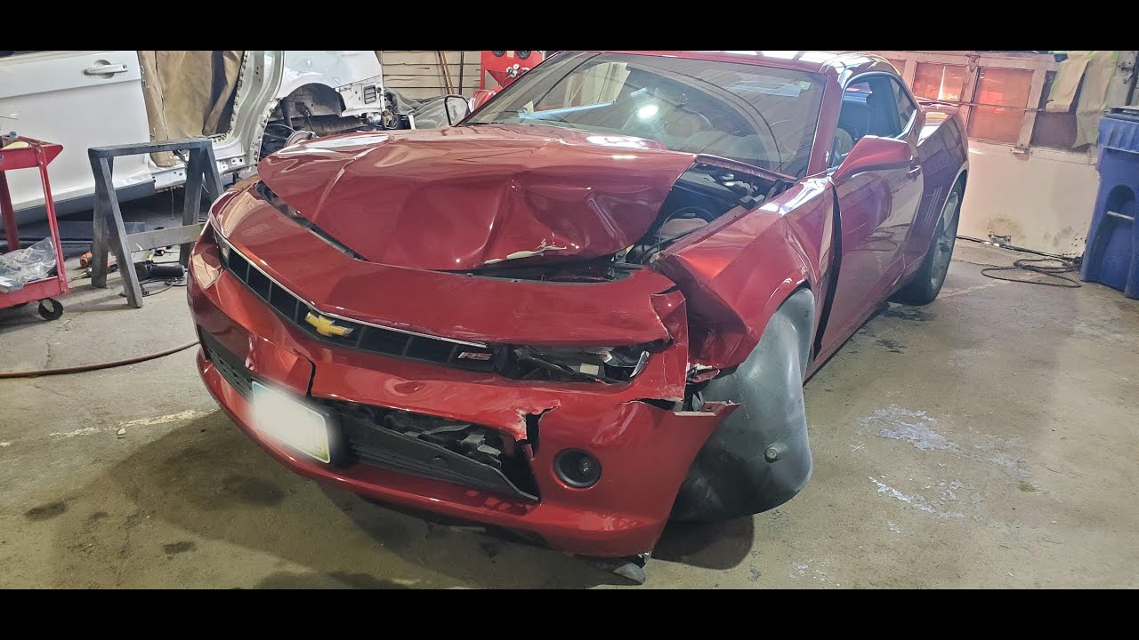 2014 Camaro wrecked and repaired!