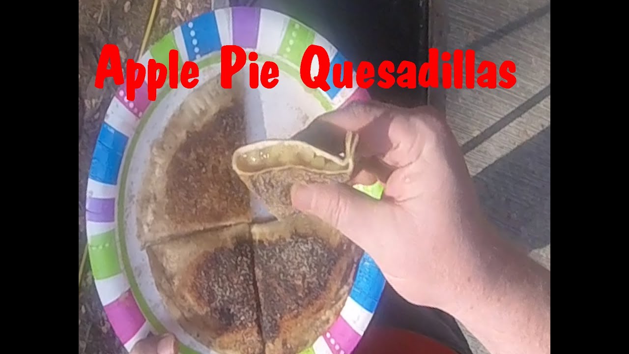 Apple pie quesidillas