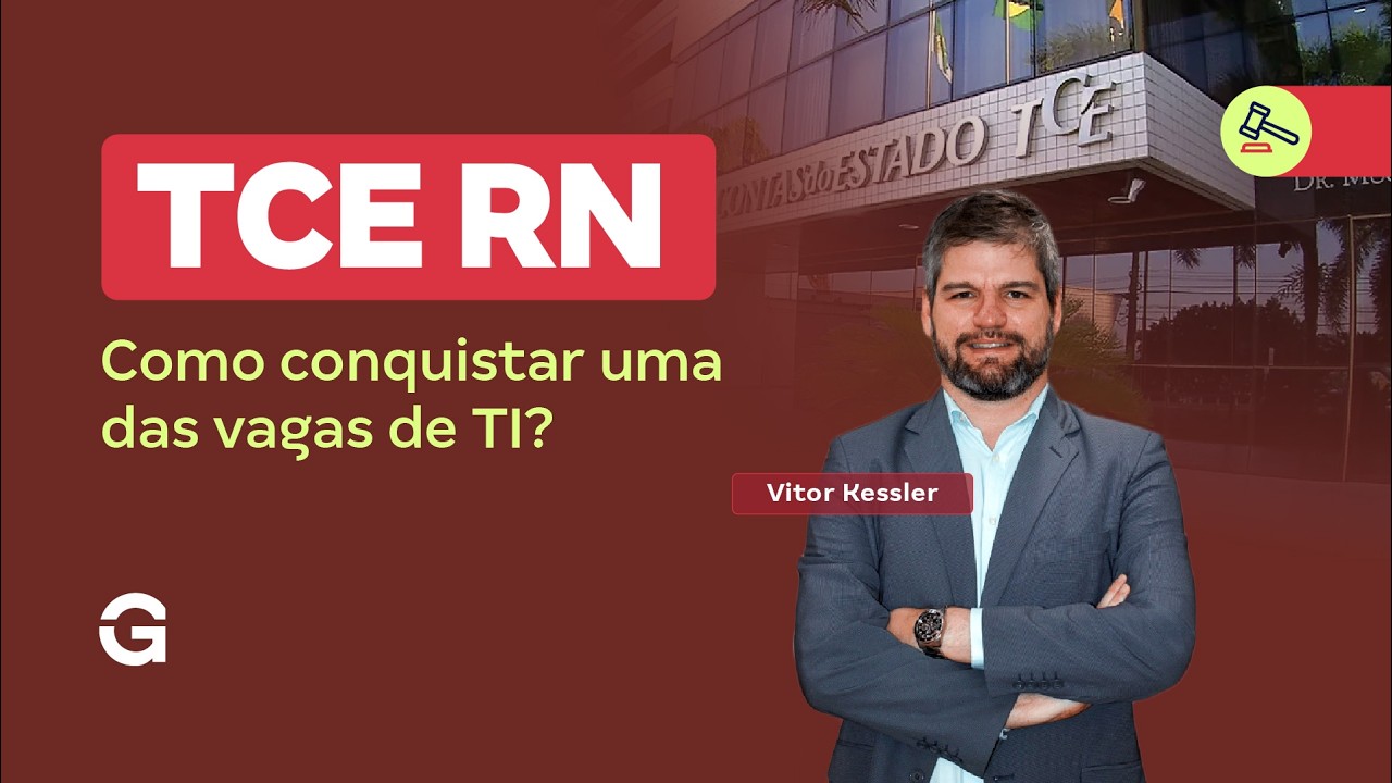 Concurso TCE RN | Como conquistar uma das vagas de TI | Vitor Kessler