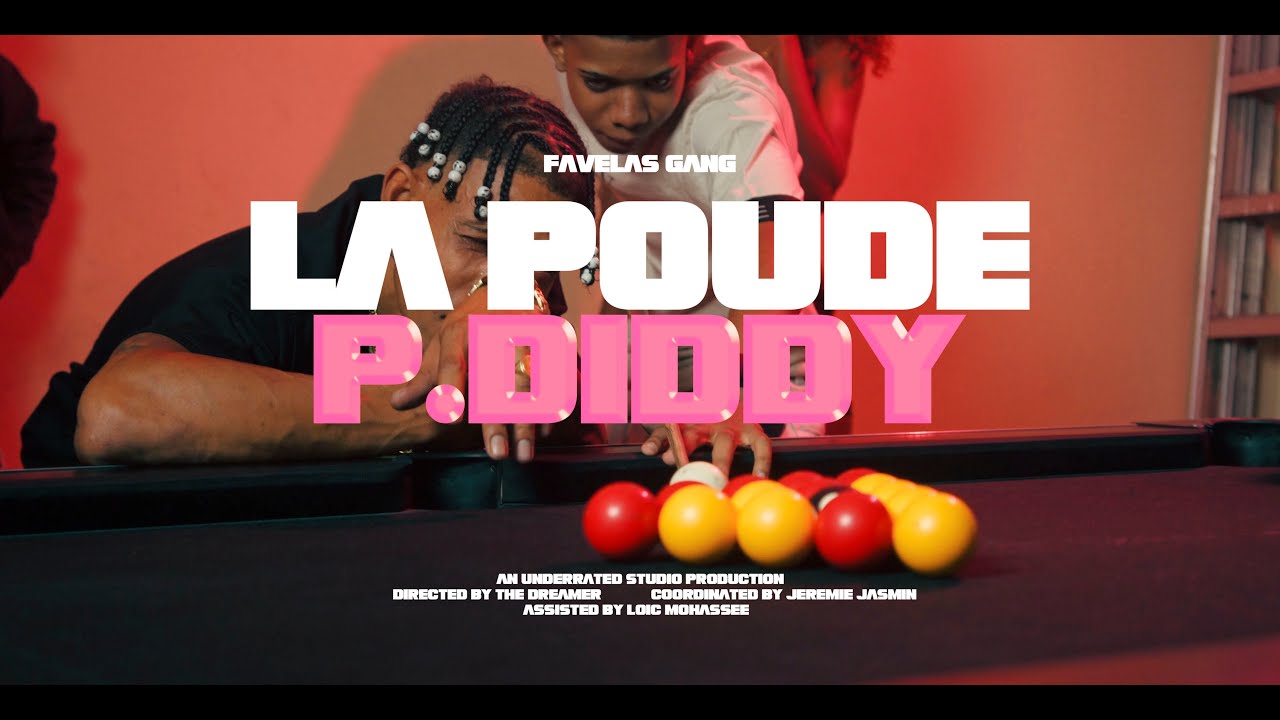 Favelas Gang Feat. Dj  Mat B  - La Poude P.Diddy ( Official Video Clip )