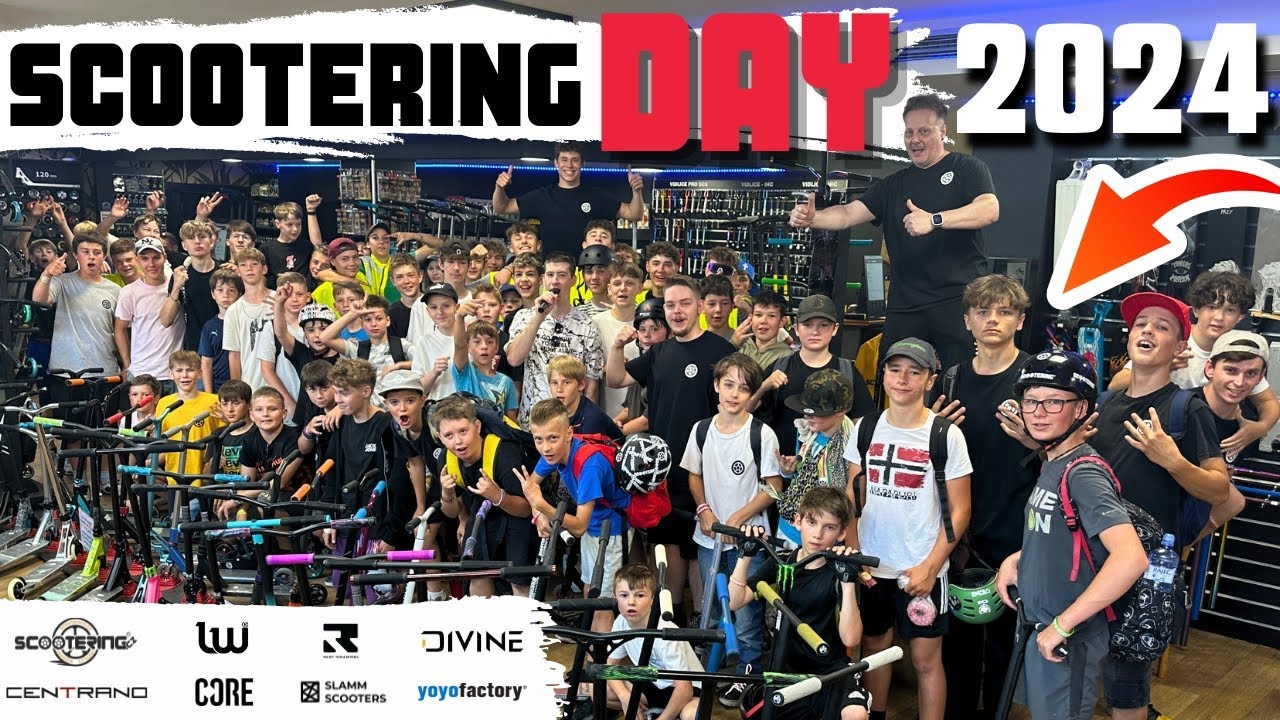 LEGENDÁRNÍ AKCE! 🔥 SCOOTERING DAY 2024 ❤️‍🔥