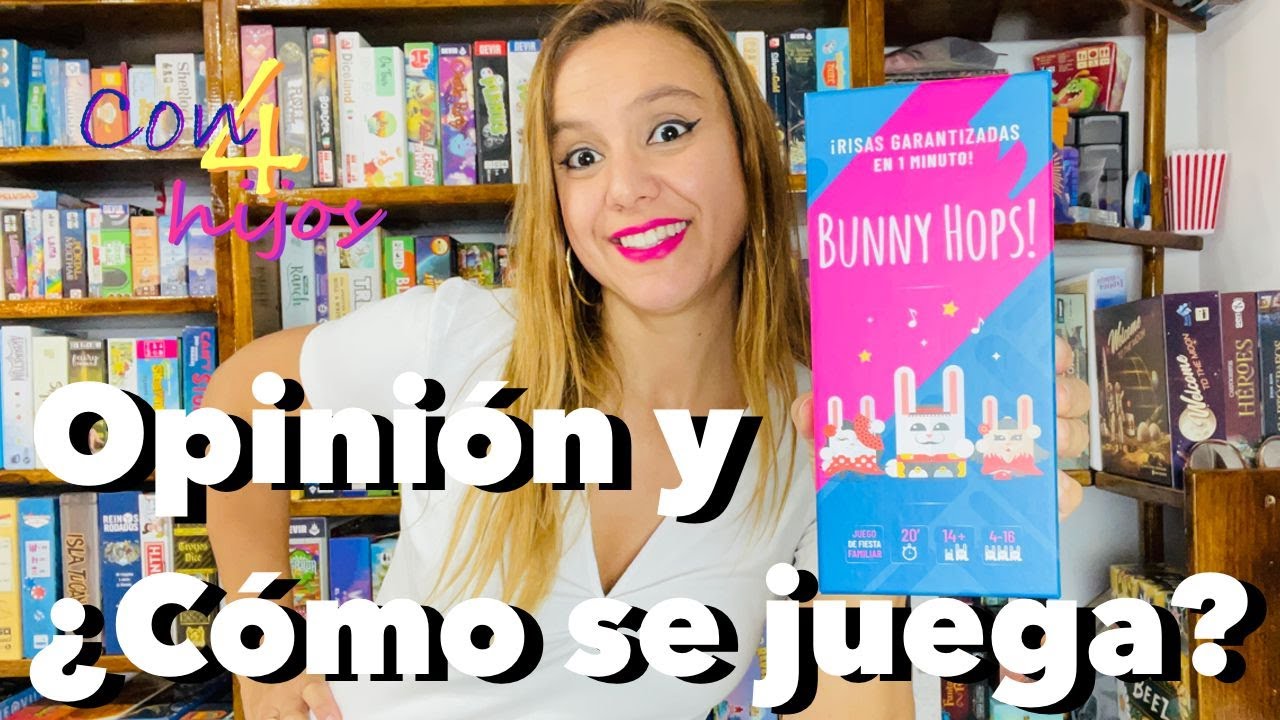 BUNNY HOPS (Asmodee) Opinión y ¿Cómo se juega?