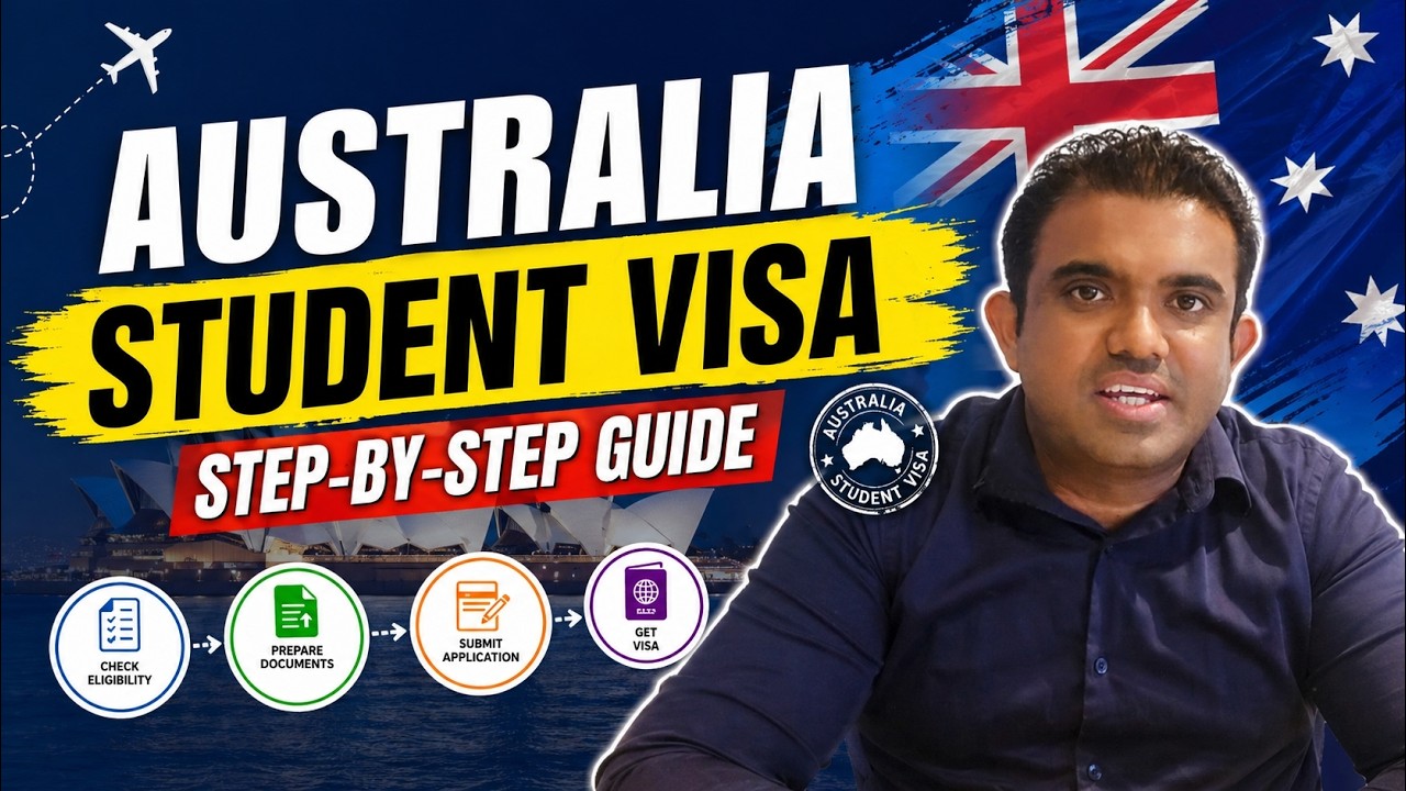 How to Get Australia Student Visa 2026 🇦🇺 | Don&rsquo;t Apply Before Watching THIS ❌ (Sinhala Guide)