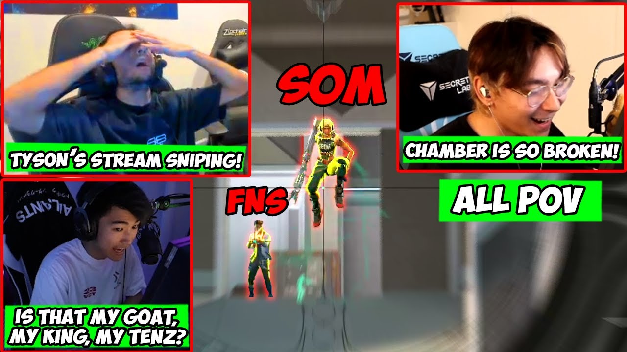 S0m and FNS find out Chamber is ALWAYS Broken for SEN TENZ...