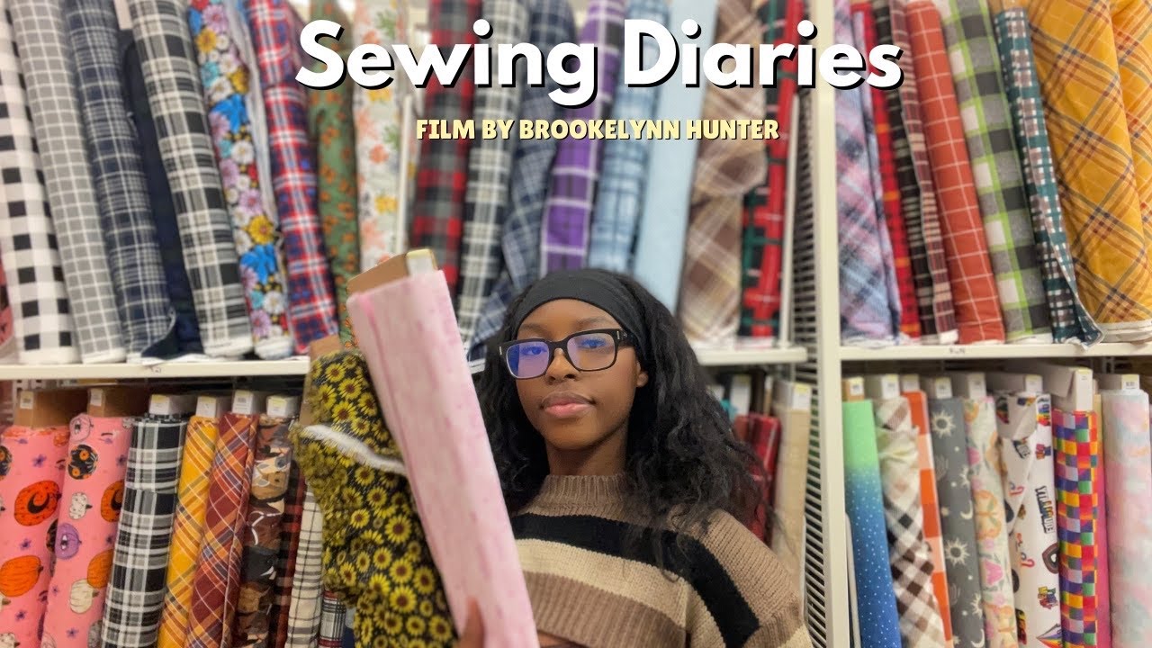 Sewing Diaries 🧵✨Sewing My FIRST Project as a HUGE Procrastinator