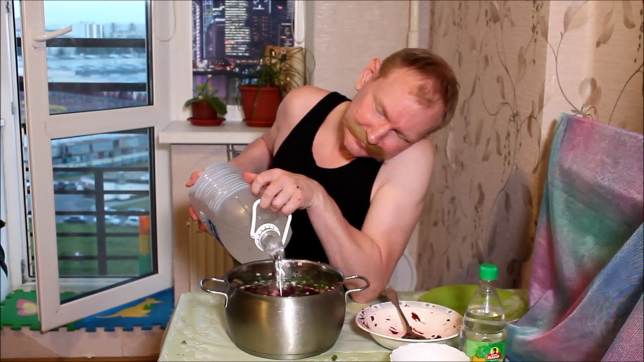 холодный борщ