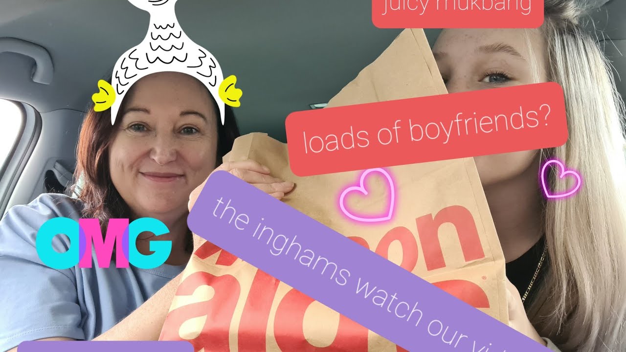 McDonalds MUKBANG Answering your Questions - JUICY!