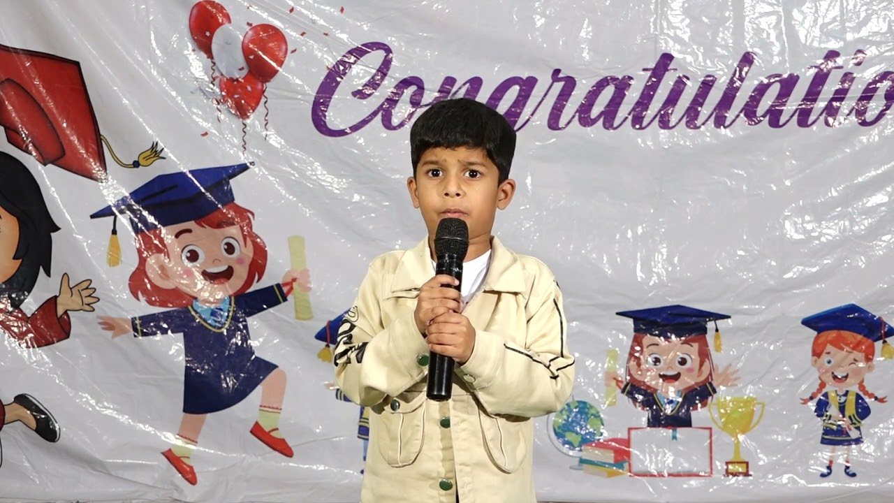 Graduation speech by UKG Abhinav Bhargav