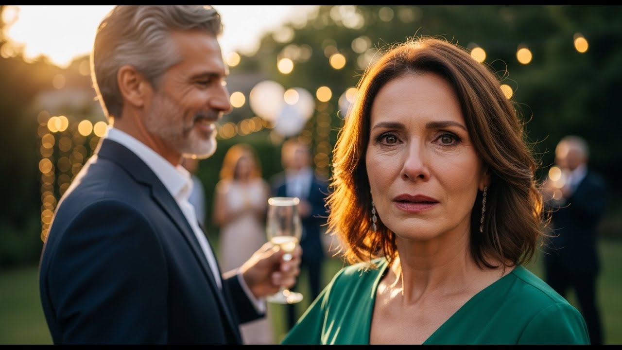 At our 30th anniversary party, my wife finally admitted what she'd been hiding…