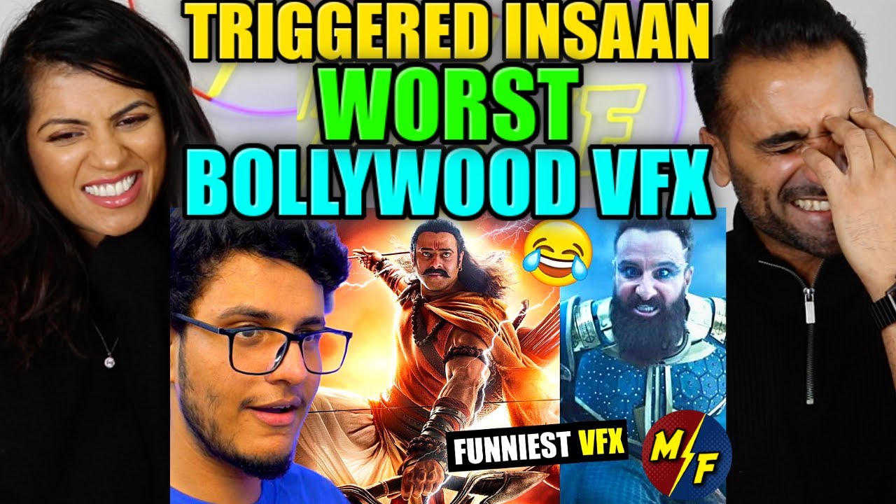 TRIGGERED INSAAN | Worst VFX in Bollywood Ever | REACTION!!