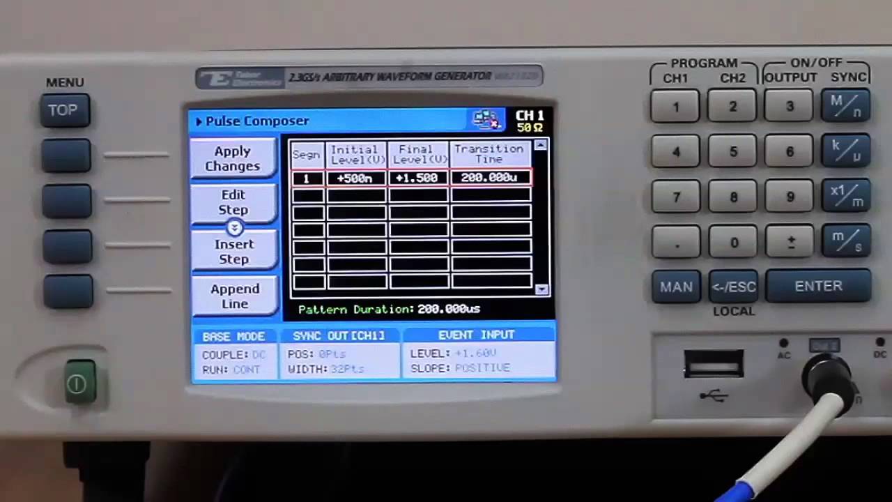 Tabor Electronics WaveXciter series Tutorial 6 - Pulse Waveforms