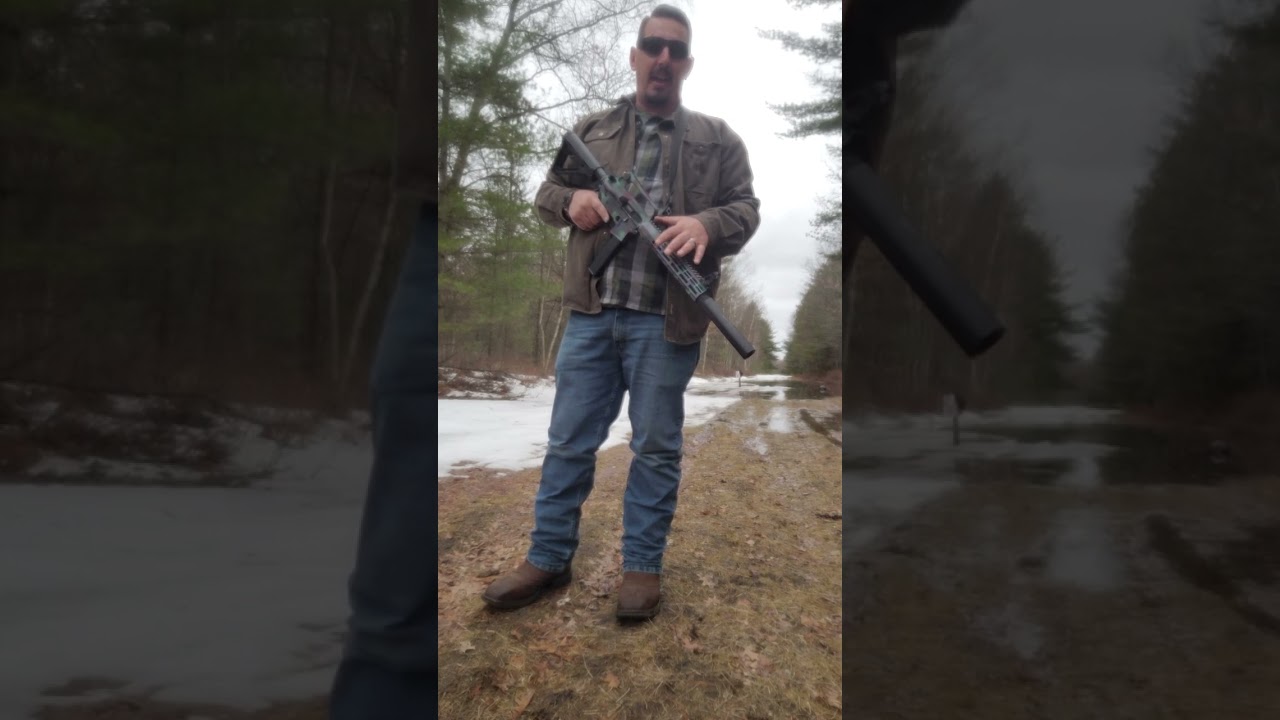 GSL technology 9mm suppressor-full auto demo.