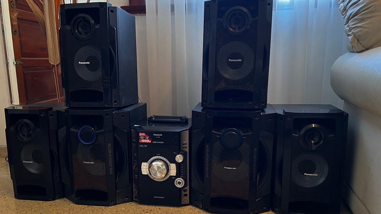 PANASONIC AK980 prueba de sonido 