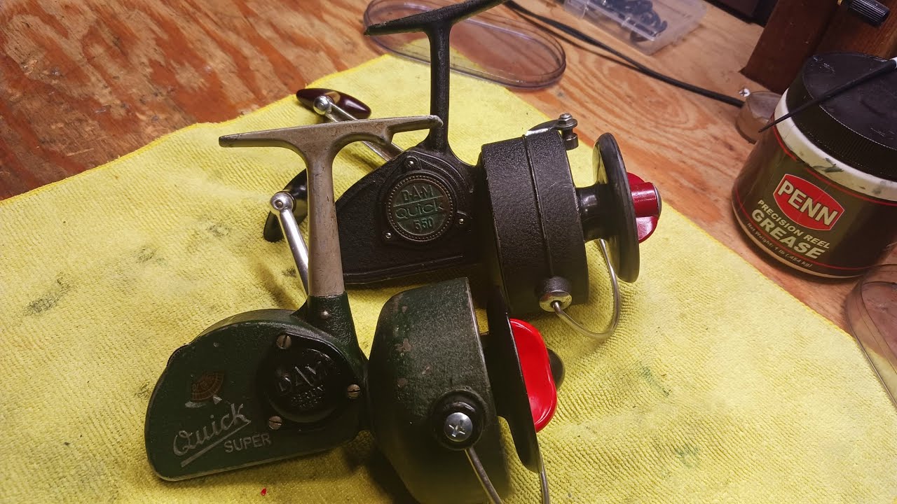 D A M Quick Saltwater Spinning Reels Super vs  550 Comparrison  1