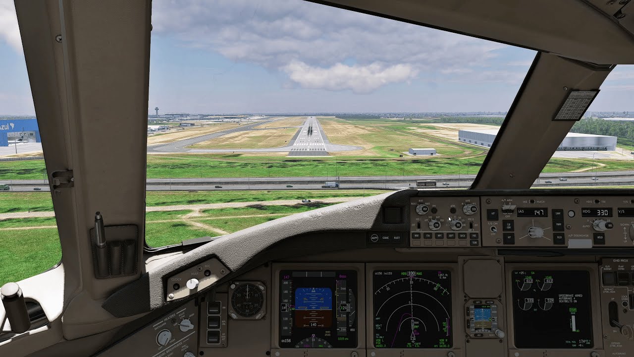 Campinas Landing | FlightFactor 777 Freighter | XP12.4.0 Beta