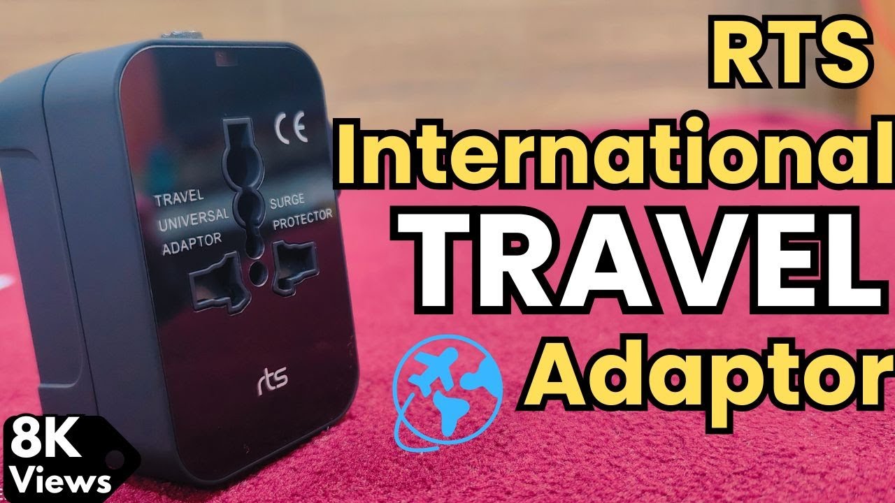 RTS Universal Travel Adapter 🔥Best Travel Adapter Review 🔥Best International Power Adapter