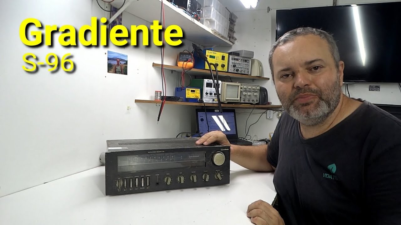 Gradiente s-96. Será que compensa consertar?