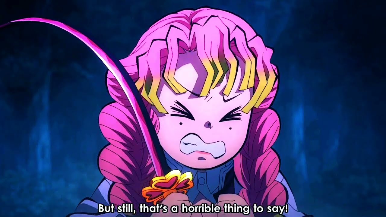 Upper moon 4 calls Mitsuri a B word 😂