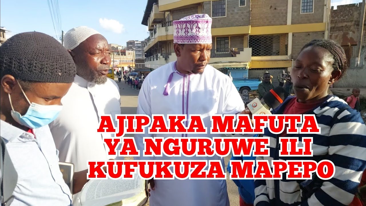 MAMA MKRISTO AJIPAKA MAFUTA YA NGURUWE ILI KUFUKUZA MAPEPO
