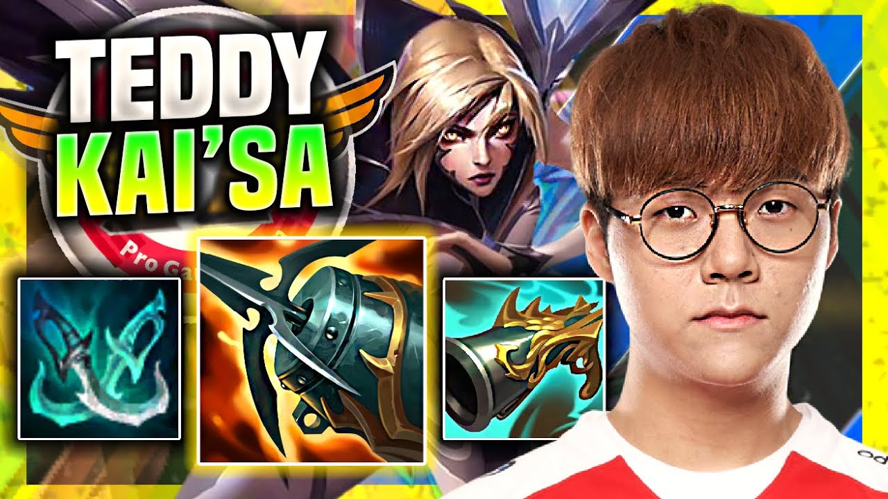 TEDDY IS SO CLEAN WITH KAI'SA! - T1 Teddy Plays Kai'sa ADC vs Samira! | Season 11