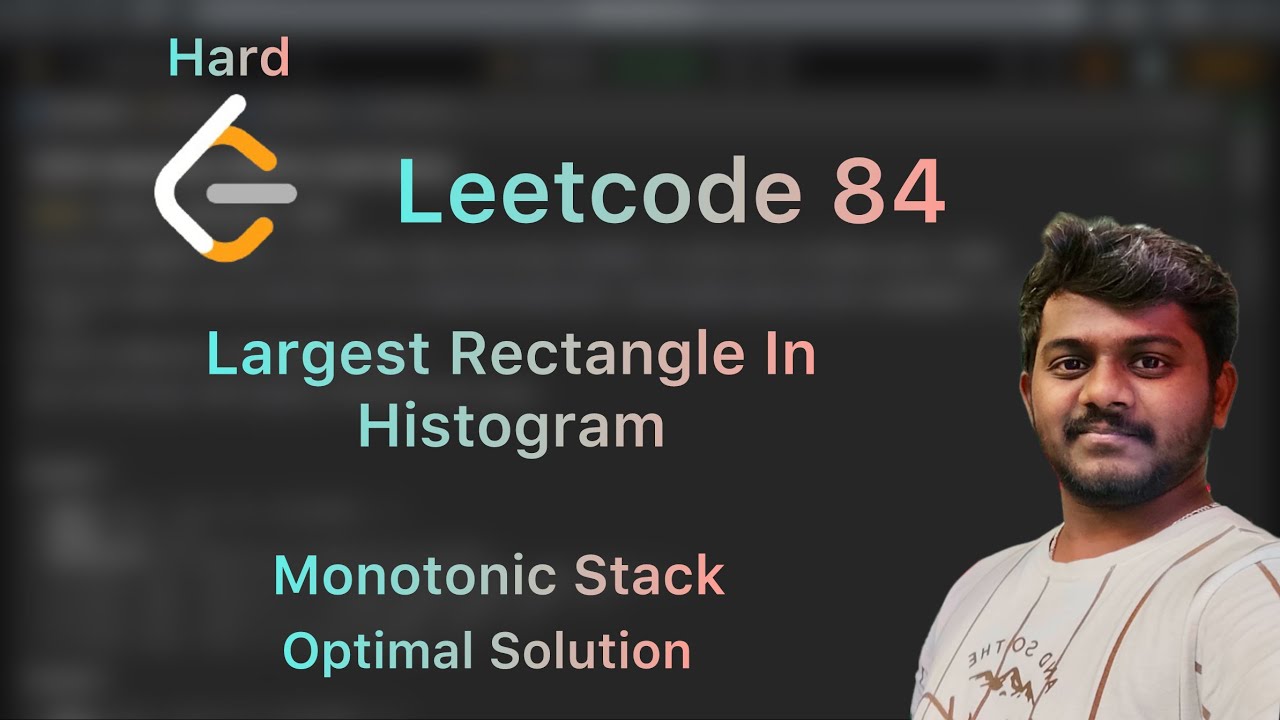 Largest Rectangle in Histogram - Leetcode 84 - Java