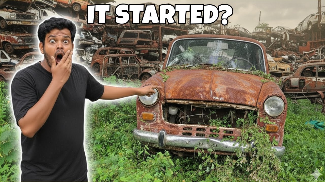 Restoring Fiat Padmini 1996 From Scrap | Restoration Ep1