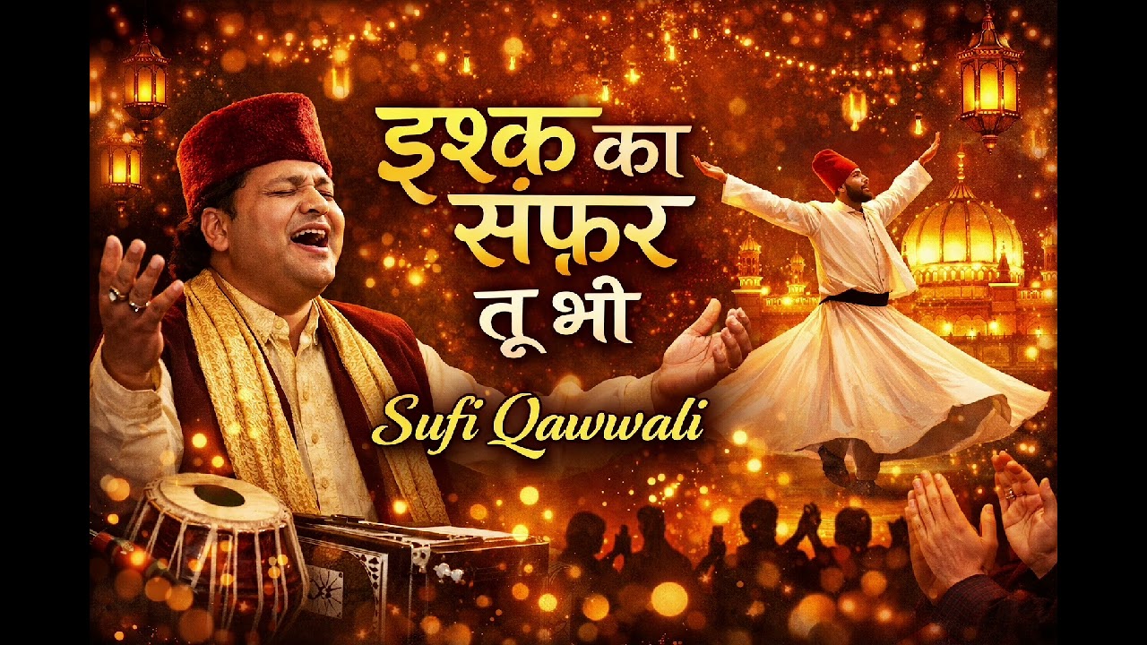 इश्क़ का सफ़र तू भी चल मेरे संग | New Sufi Qawwali Song