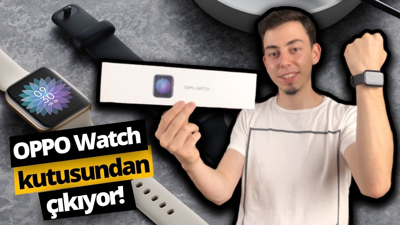 En iyi akıllı saat olmaya aday Oppo Watch kutusundan çıkıyor!