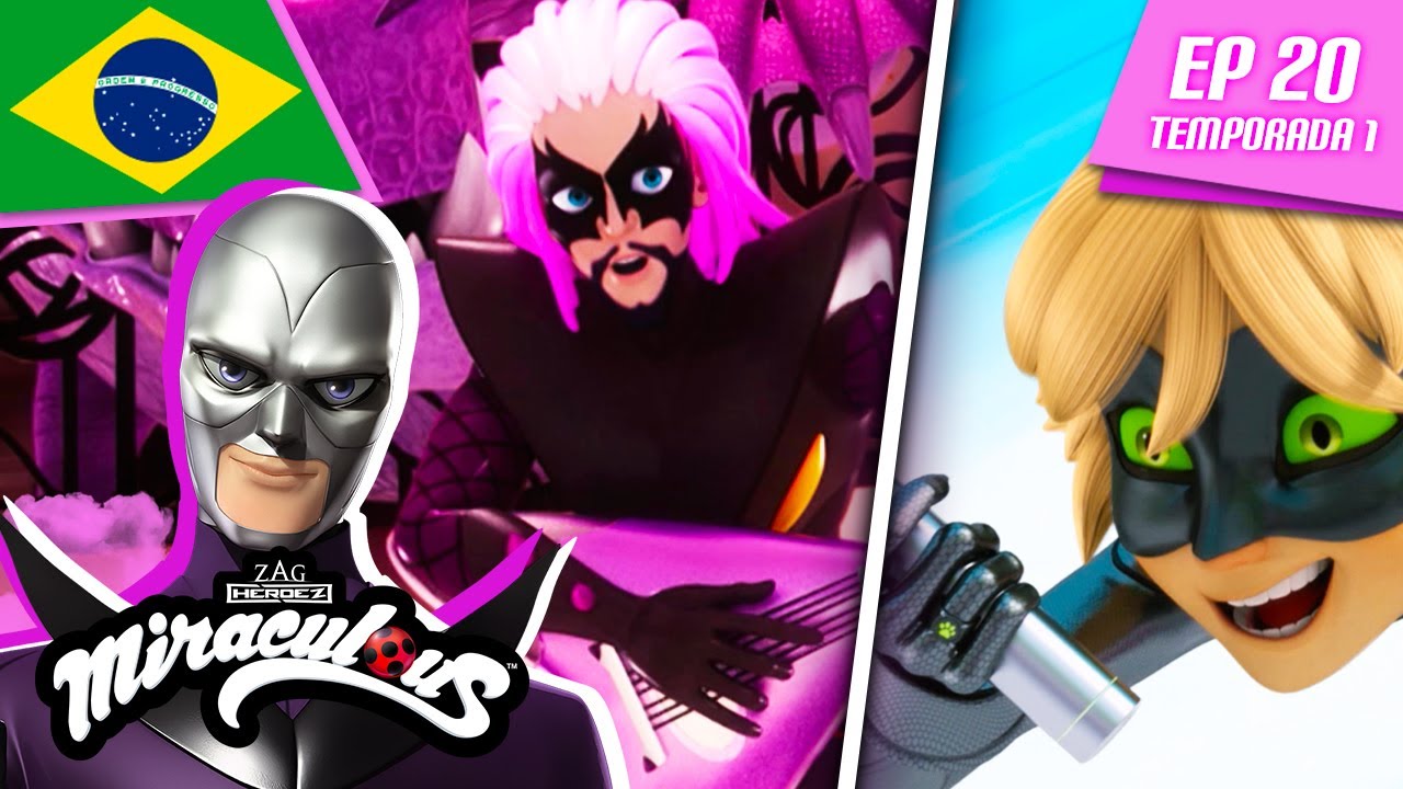 🇧🇷 MIRACULOUS | 🐞 GUITARRISTA MALVADO | Episódio completo ▶️ Temporada 1 Ep 20 | Português BRASIL 🇧🇷