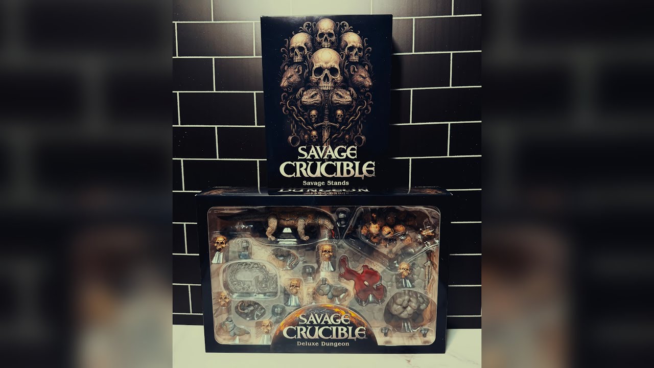 Ravens Reviews: Savage Crucible’s Savage Stands/Deluxe Dungeon 