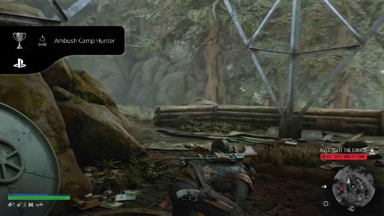 Days Gone (PS5) - Ambush Camp Hunter Trophy