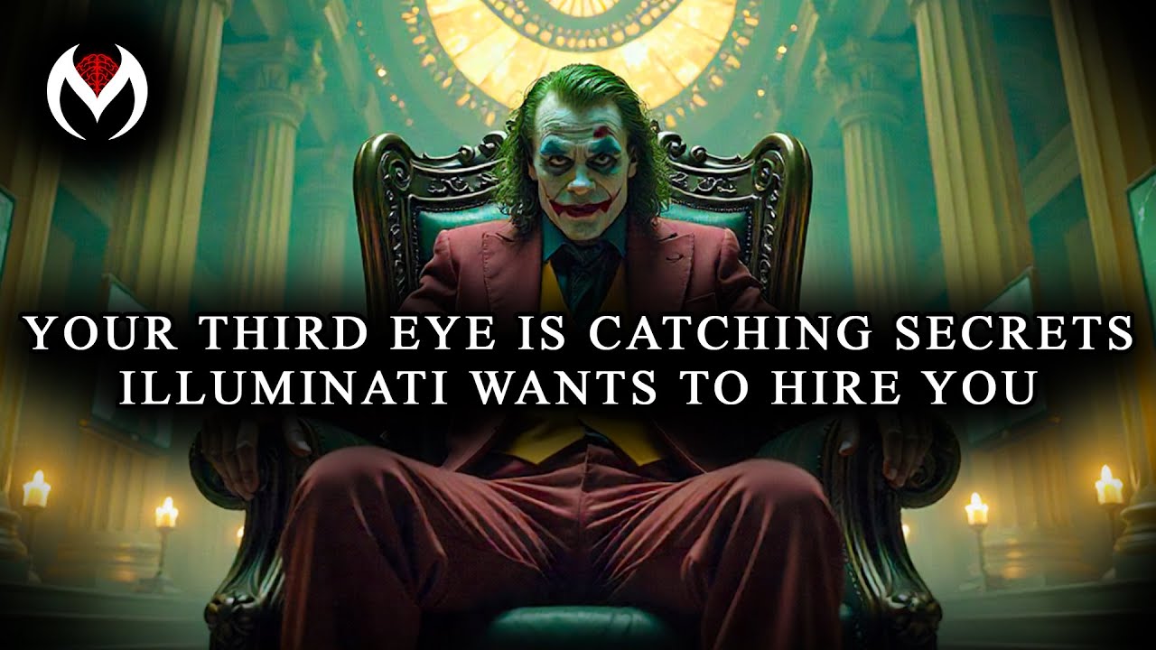 YOUR THIRD EYE IS A WHOLE SECURITY CAMERA👁️... THE ILLUMINATI WANTS TO HIRE YOU 🔥 - JOKER SPEECH