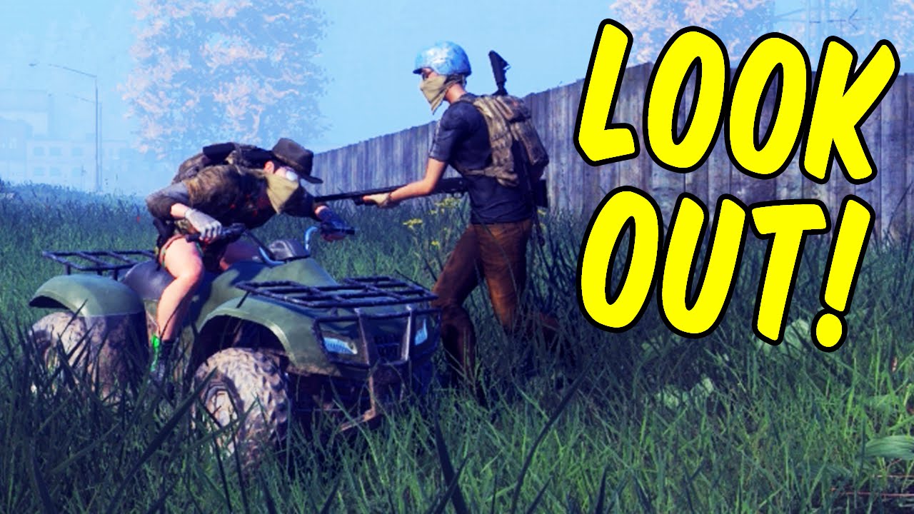 LOOK OUT! - H1Z1 Battle Royale Funny Moments (H1Z1: King of the Kill Funny Moments)