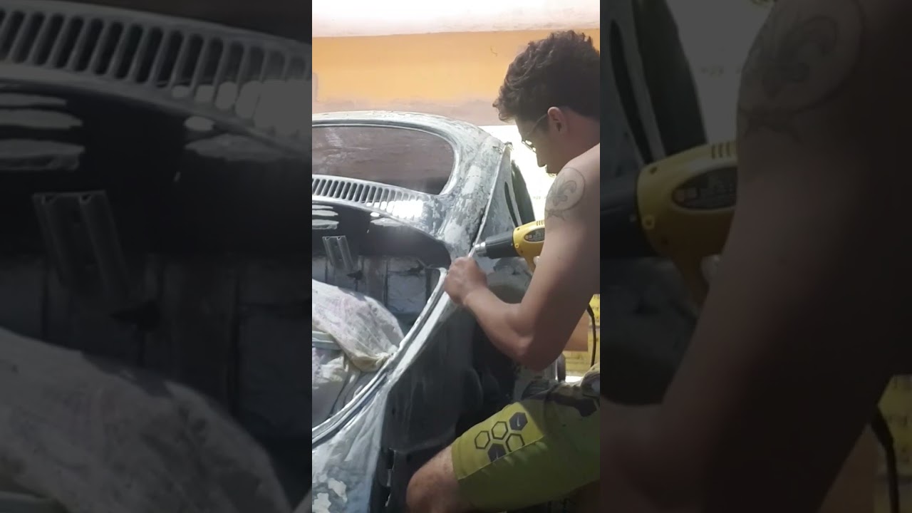 Podre na calha do Fusca parte 1