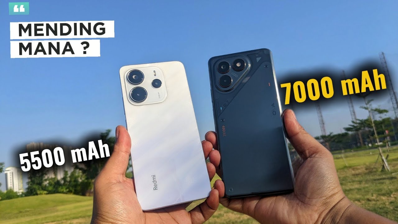 REDMI NOTE 14 Vs TECNO POVA 7 ~ Adu PERFORMA, KAMERA dan BATERAI