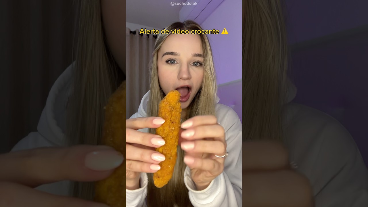 FRANGO FRITO *mega* CROCANTE KFC😳😱 #frangofrito #kfc #salgado #coxinha #comendo #asmr #asmrfood