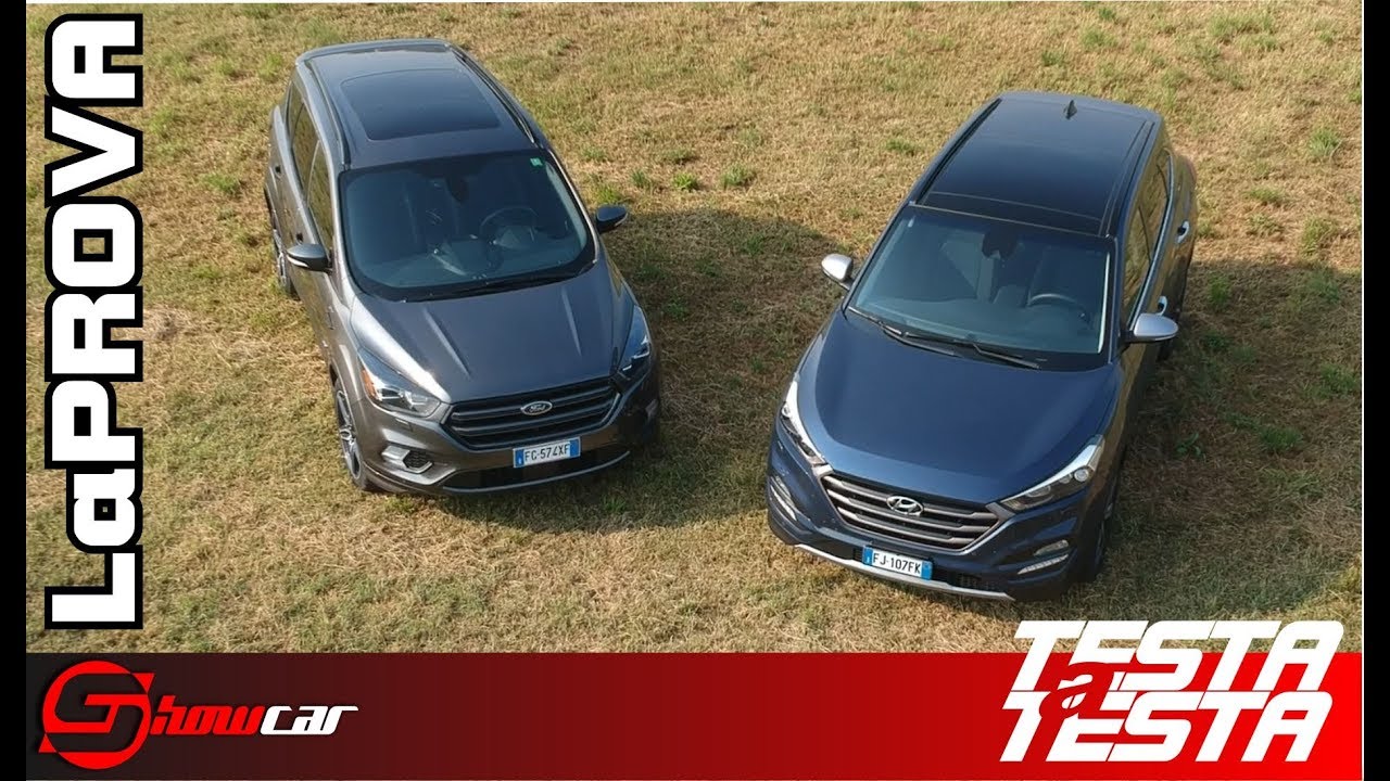 Тест-драйв Ford Kuga против Hyundai Tucson