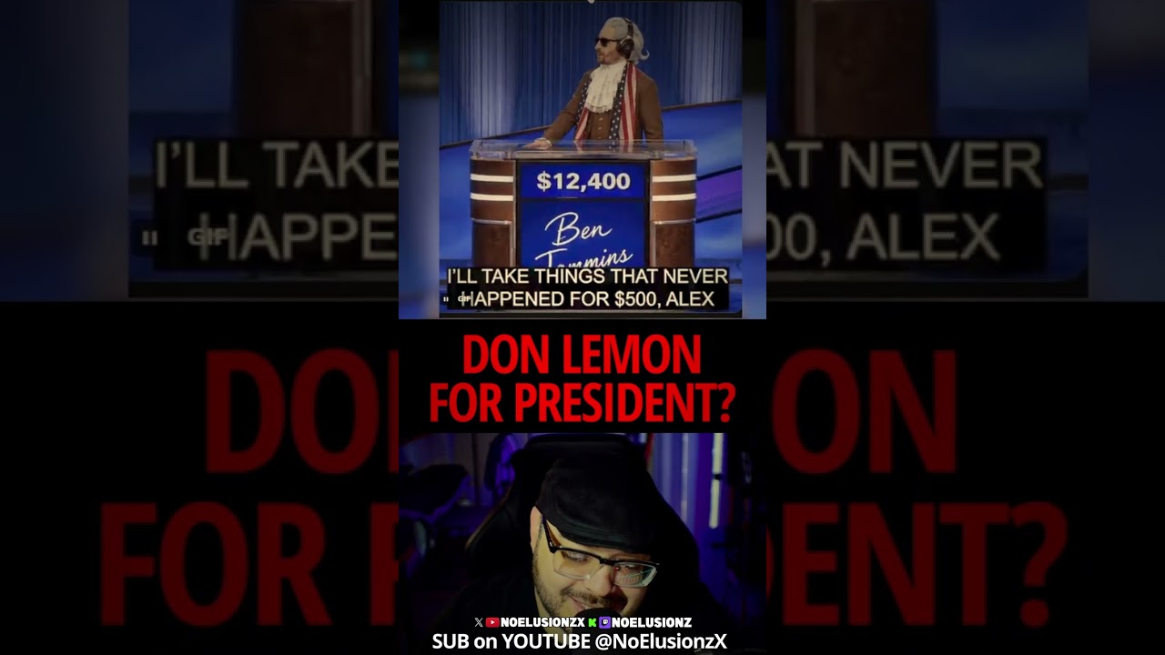 Don Lemon Claims People Want Him to Run for President