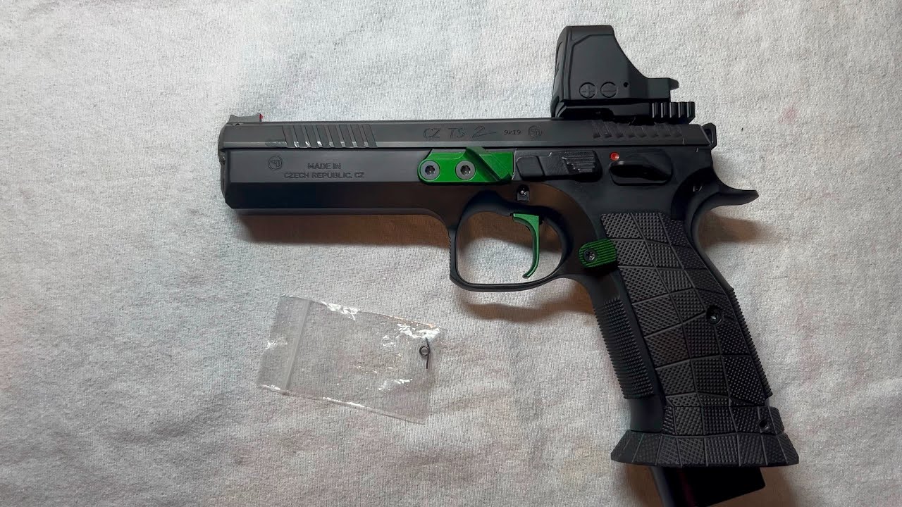 Weak Trigger Pre-travel Pull Solved On My CZ TS2 Racing Green!