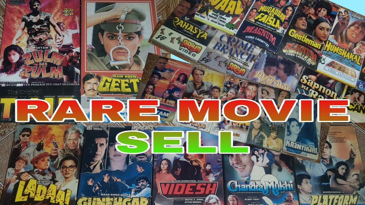 RARE MOVIE ORIGINAL CASSETTE SELL 