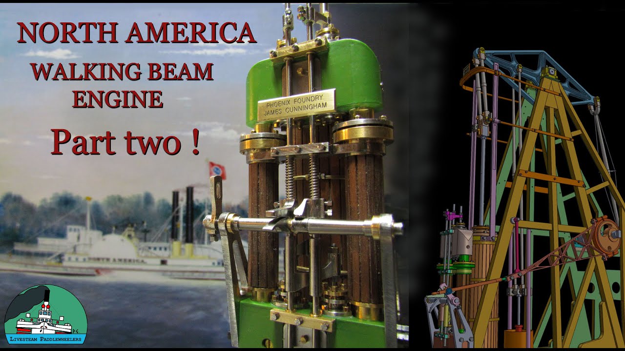 Hudson River Walking Beam Steamboat 