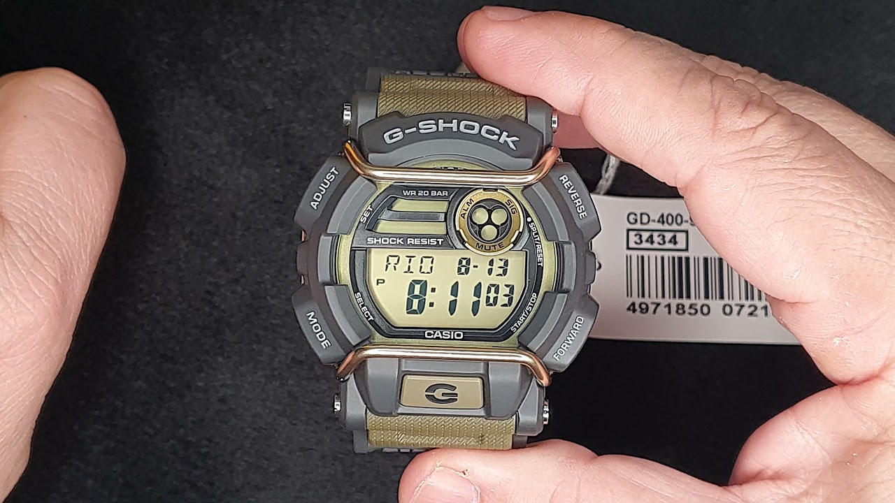 CASIO G-SHOCK GD-400-9