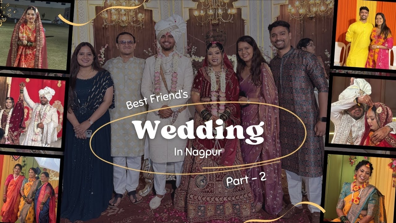 The Big Fat Nagpur Wedding! 💍 (Part 2: Haldi, Shadi & Emotional Goodbyes)
